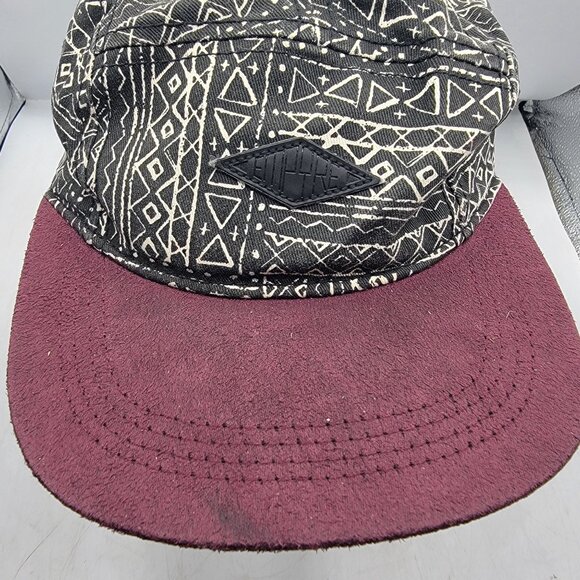 Empyre Surplus Adults Black Geometric Print Hat Cap Casual Outdoors Comfort - Picture 9 of 10